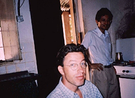 MRC ガンビア研究所のフィールド研究活動．ジャングルの中に設置されたフィールドステーションでの生活．
（1994年　～　1996年）