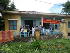 Health center in Thanh village