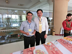 People from Khanh Hoa Province Health Department and Malaria Control Center