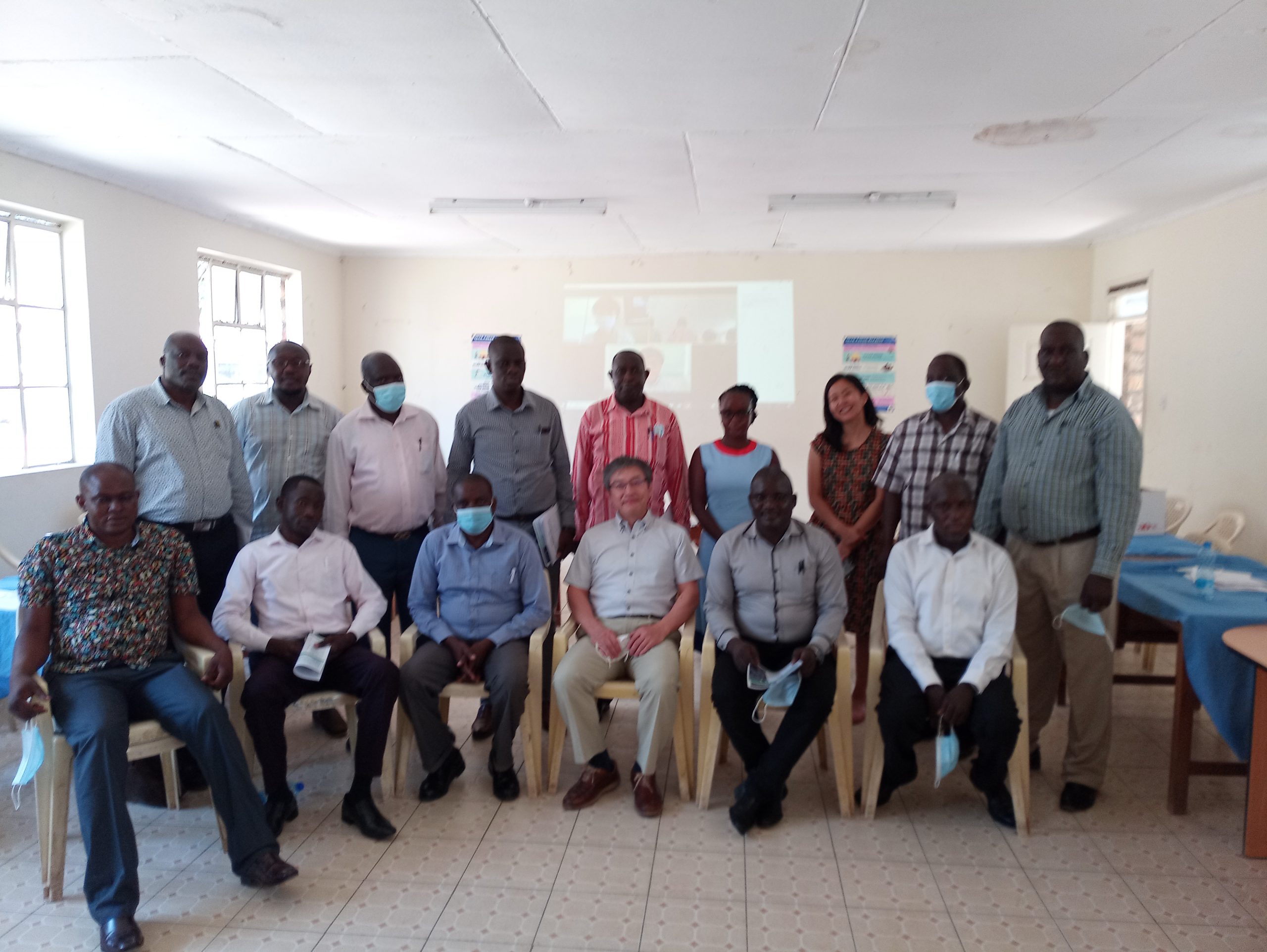 JICA Jiggers prevention project- The first regular face-to-face meeting was held with our counterpart in Kenya (Homabay Department of Health)
