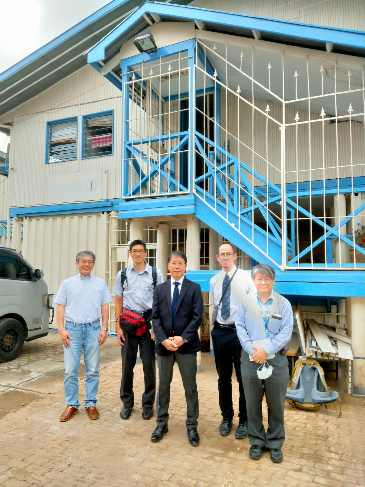 Yamaguchi University team visited Kenya Research Station on 31st May 2022