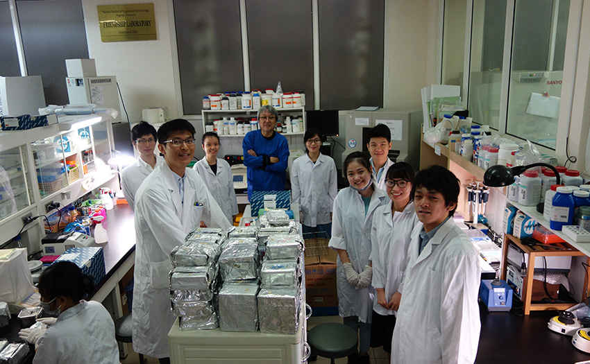 Staff and collaborate researchers（NU Lab, NIHE）