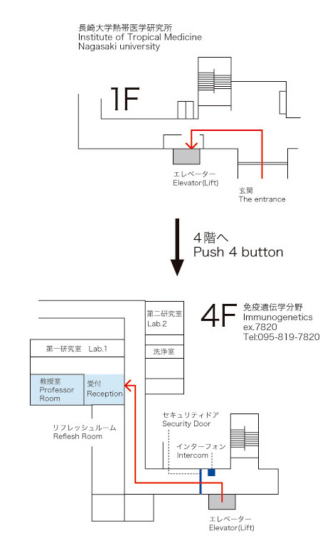 教室までの道順