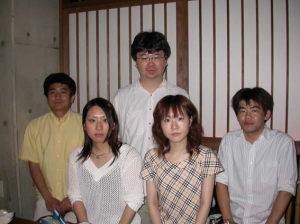 神山さん歓迎会.2005年7月5日