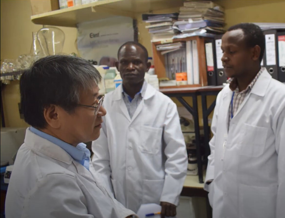 The Institute of Tropical Medicine activities in Kenya were introduced in a video by the JICA Kenya Office.