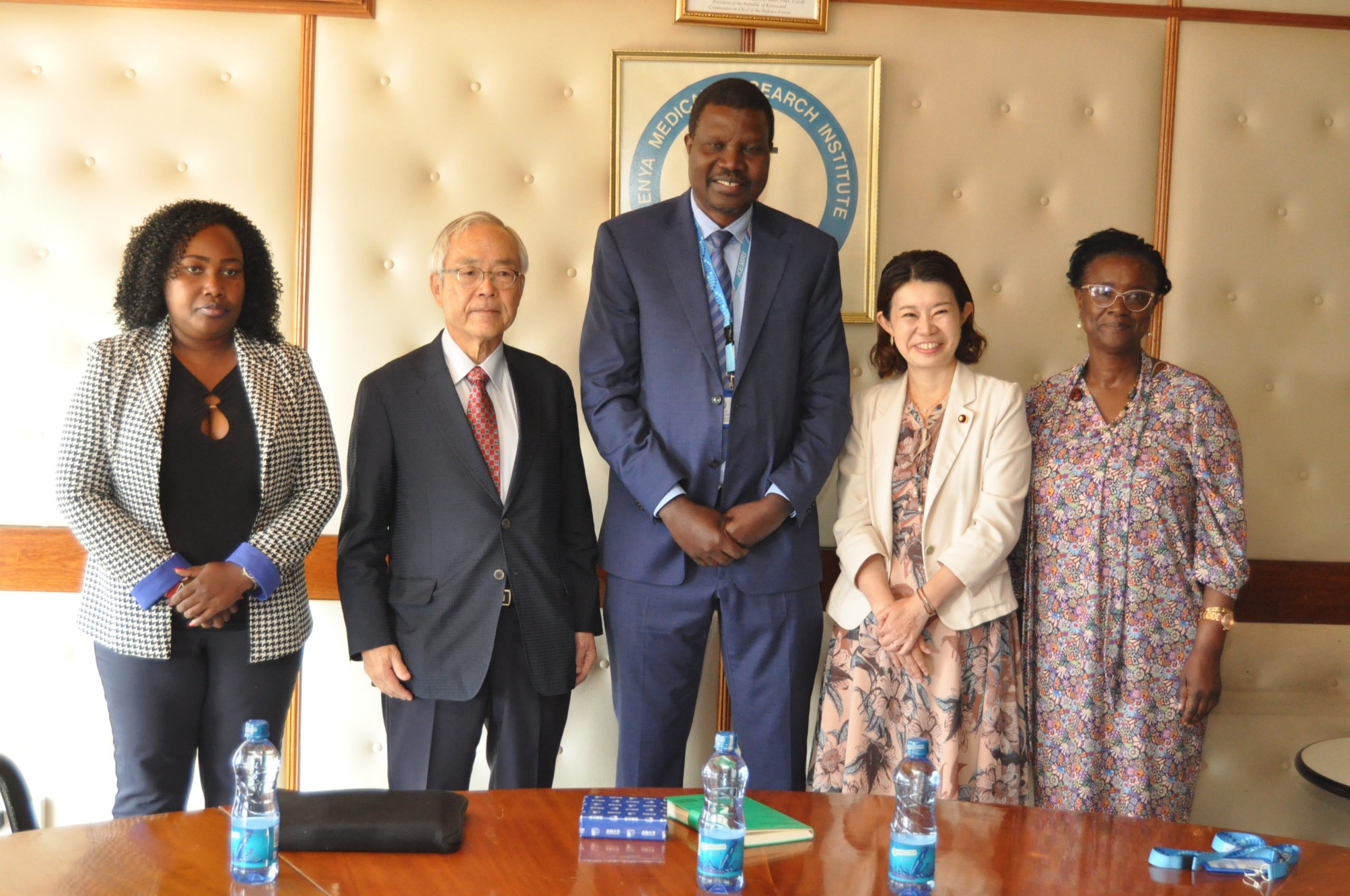 Signing Ceremony for the New MOU between Nagasaki University and KEMRI