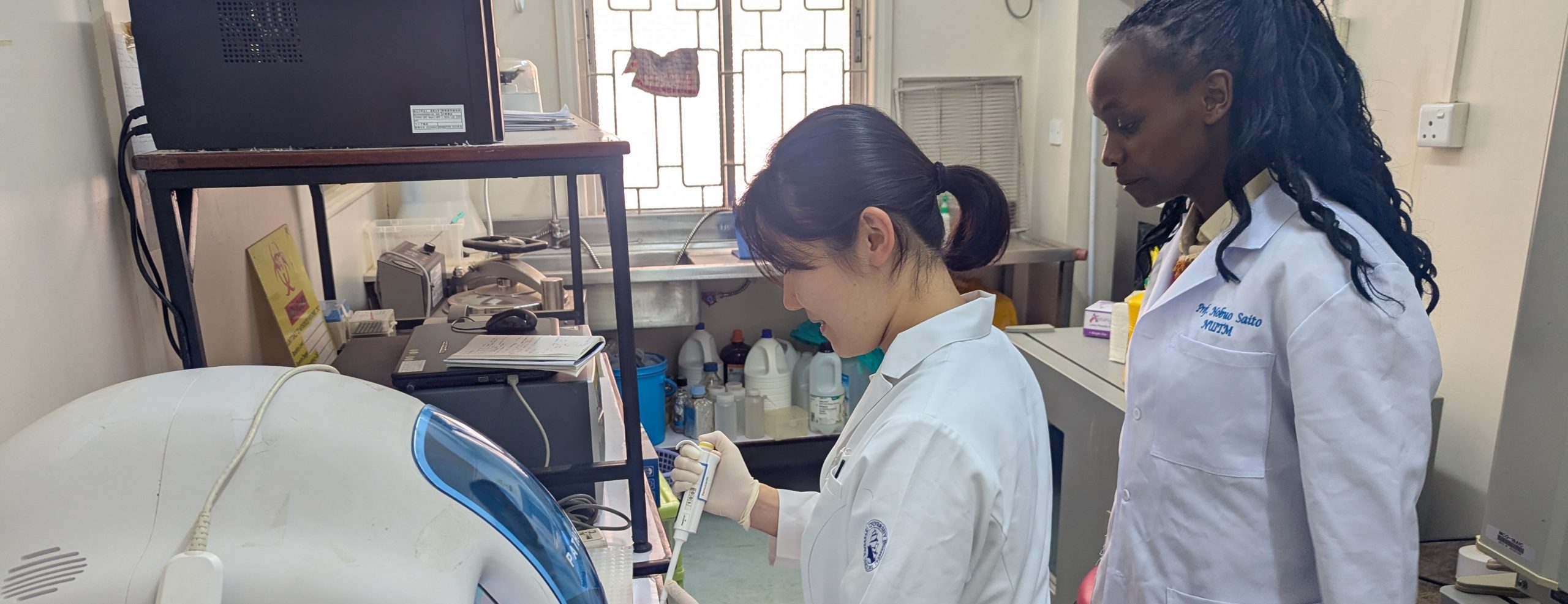 長崎大学病院研修医・大学院生、ケニアで結核研究に取り組む